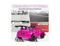 6V Kids Ride-On Go-Kart with Remote Control and Safety Belt - Pink