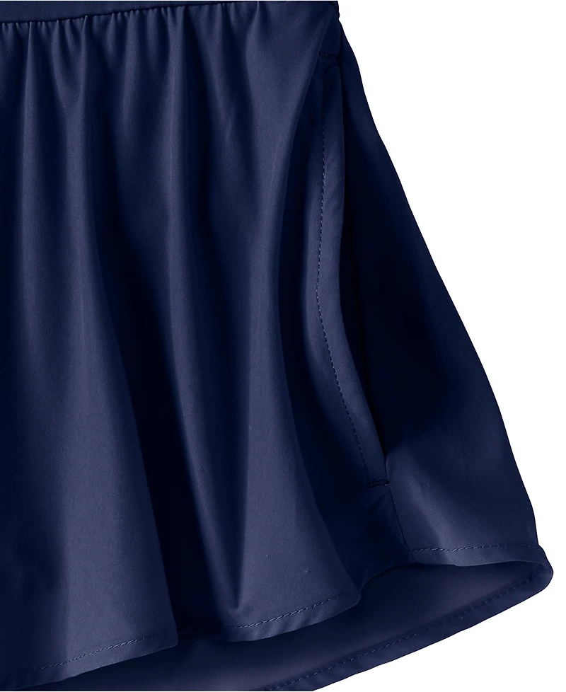 Lands' End Women's 3" Pinchless Flutter Swim Short with Panty