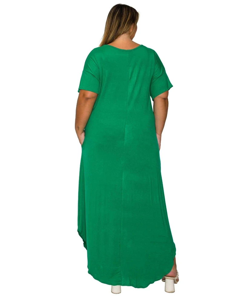 L I V D Plus Scarlett Maxi Pocket Dress