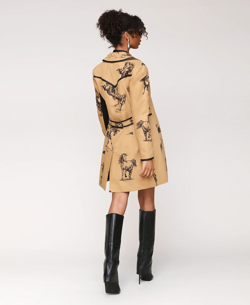 Avec Les Filles Women's Zip Front Jacket