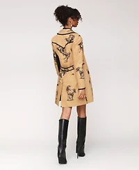 Avec Les Filles Women's Zip Front Jacket