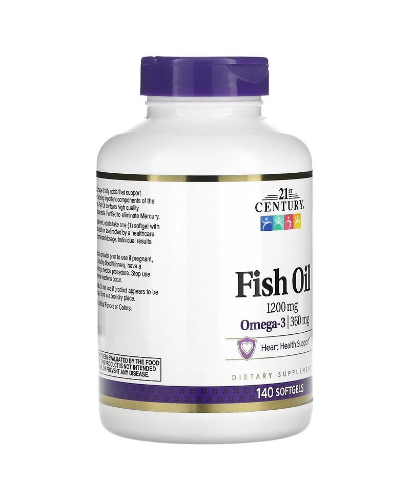 21st Century Fish Oil 1 200 mg