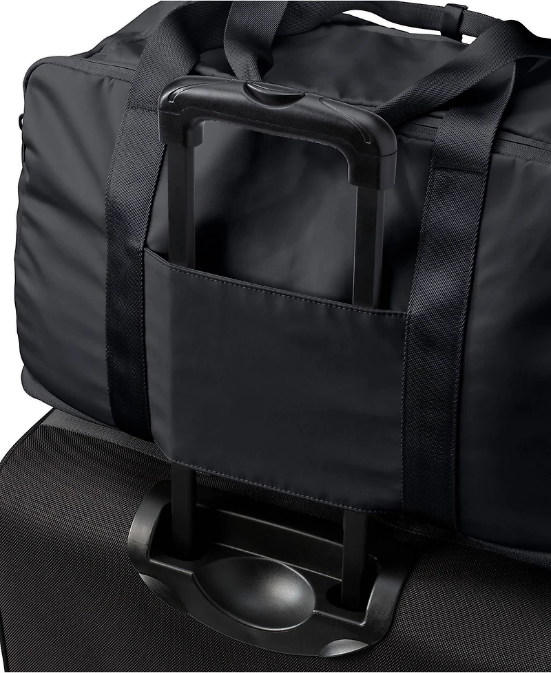 Lands' End Travel Carry On Nylon Expandable Duffle