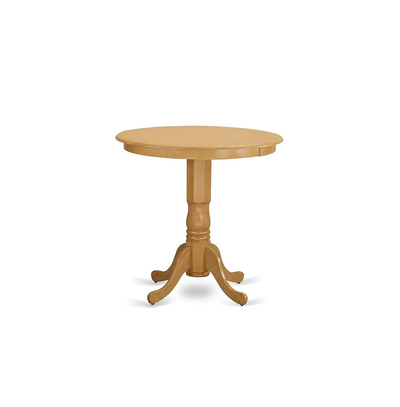 East West Furniture 5 Pc Dining counter height set-pub Table and 4 counter height stool
