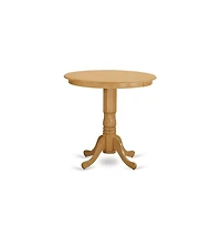 East West Furniture 5 Pc Dining counter height set-pub Table and 4 counter height stool