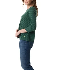 Gloria Vanderbilt Women's Amanda 3/4-Sleeve Knit Top