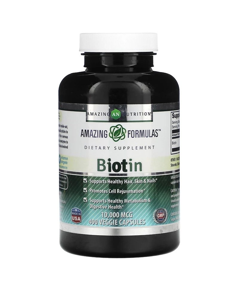 Amazing Formulas Biotin 15000mcg 120 Tablets Supplement | Non-gmo | Gluten Free | Made in Usa