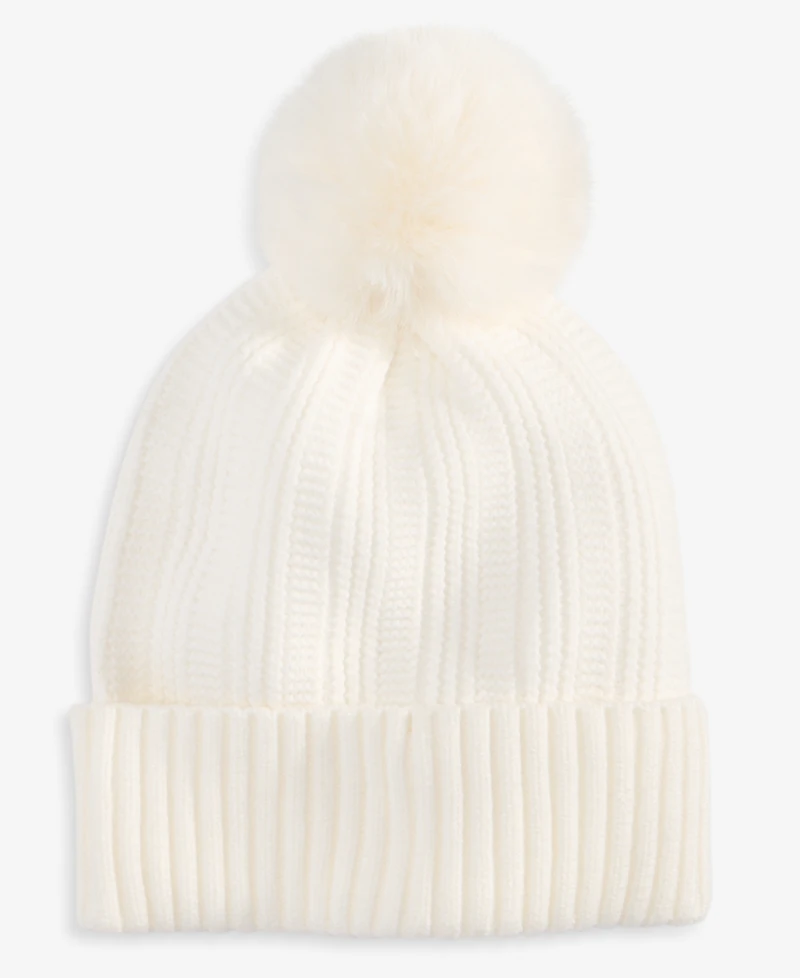 On 34th Boxed Rib-Knit Beanie, Macy's Exclusive