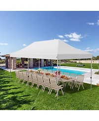 10x20 Ft Pop Up Canopy, Instant Setup Canopy Tent