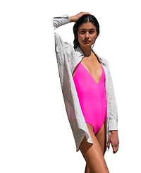 Ansea Women's The Reversible Tie Back One Piece Swimsuit
