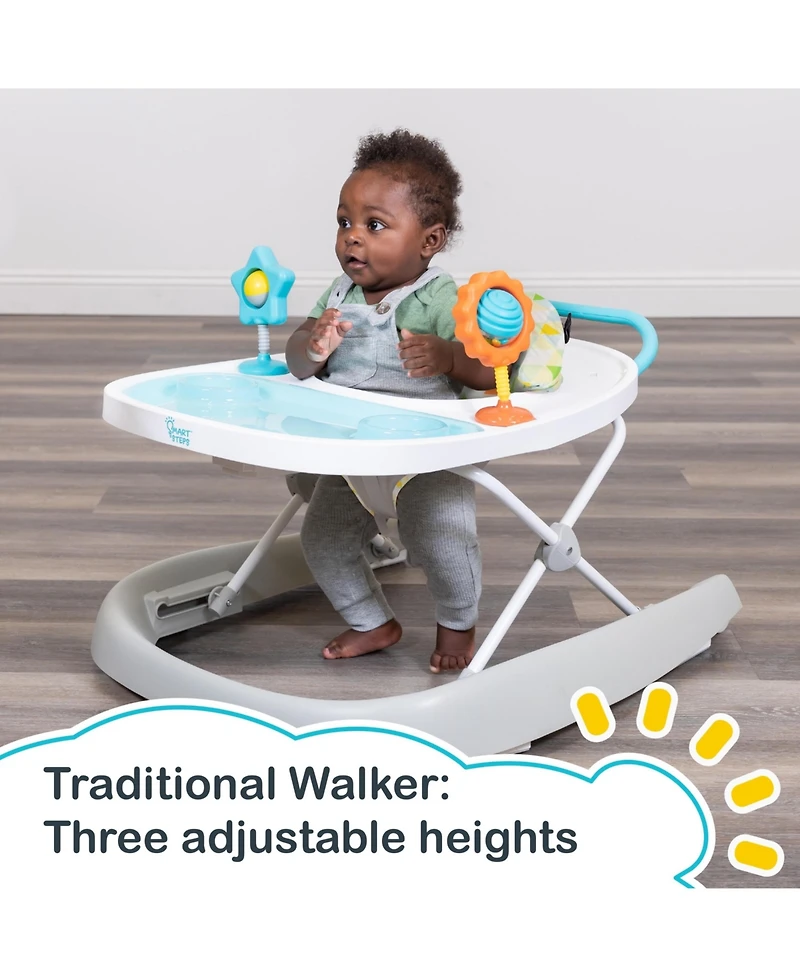 Baby Trend Smart Steps Dine N' Play 3-in-1 Feeding Walker - Harmony Fun