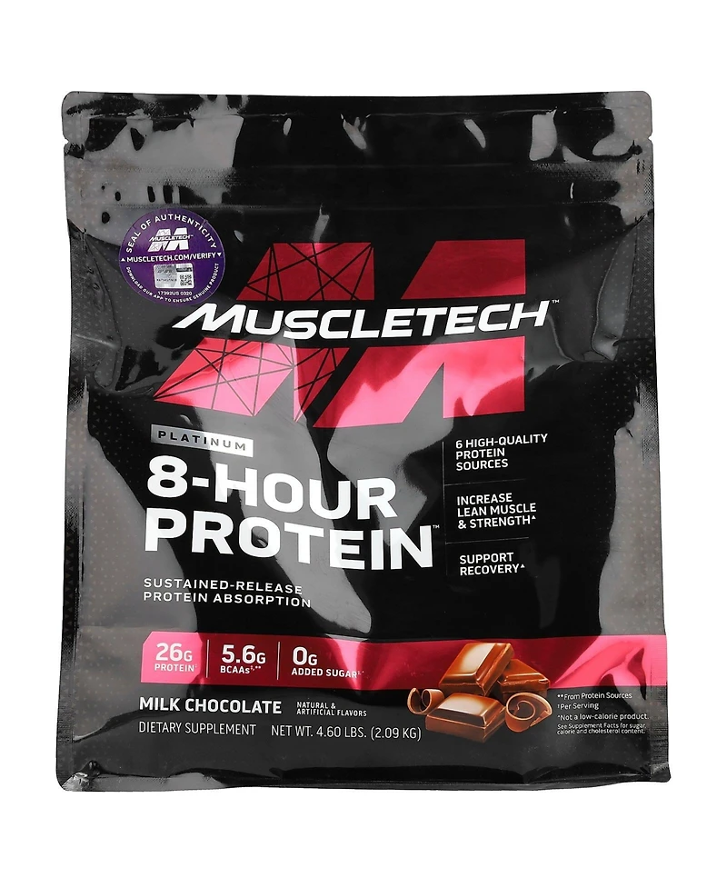 MuscleTech Platinum 8-Hour Protein Milk Chocolate