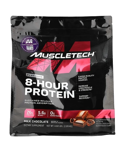 MuscleTech Platinum 8-Hour Protein Milk Chocolate