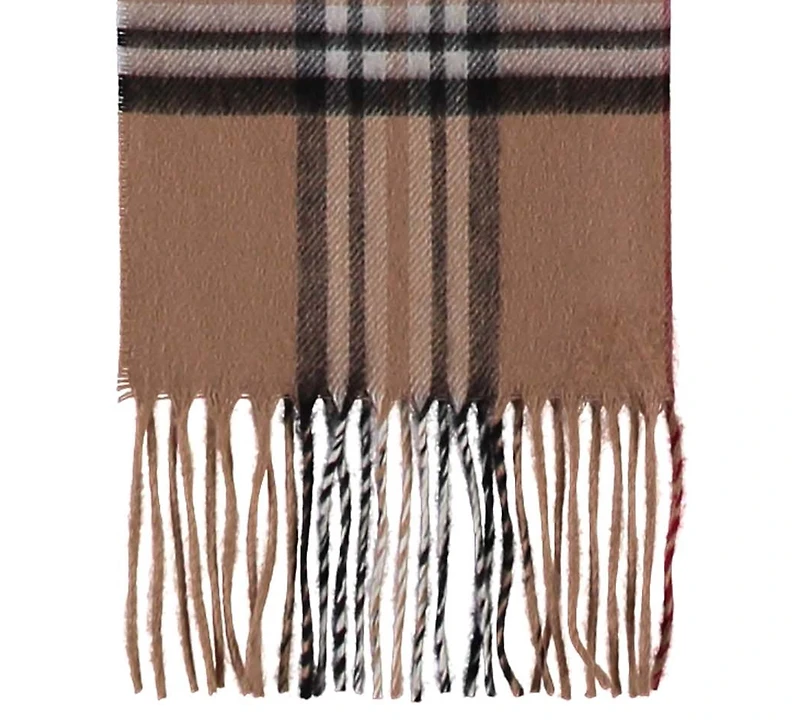 V. Fraas Men's Classic Plaid Cashmink Scarf