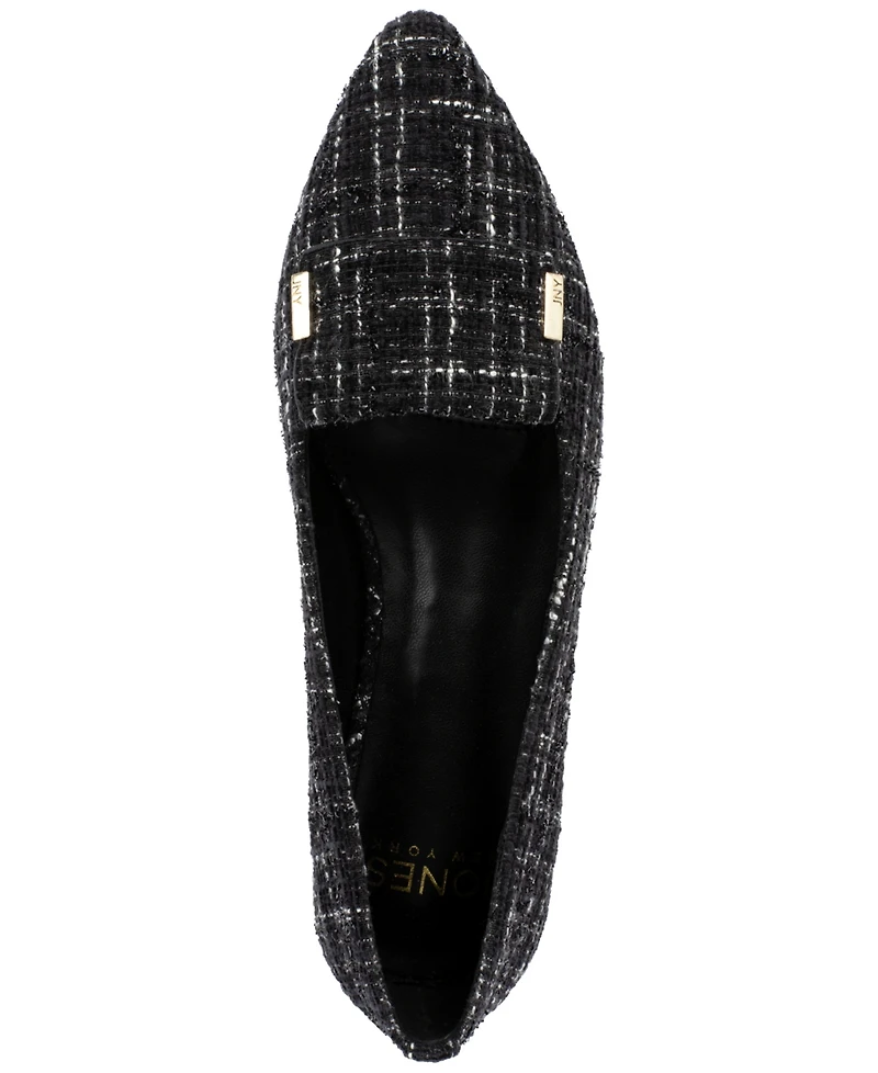 Jones New York Women's Quesheen Pointed Toe Tailored Loafers