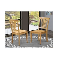 East West Furniture 3-Pc Kitchen Table Set