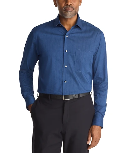 Van Heusen Men's Regular Fit Spread Collar Dress Shirt