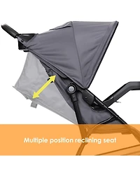 Baby Trend Baby Venture 3-Wheel Stroller Travel System - Stellar Grey