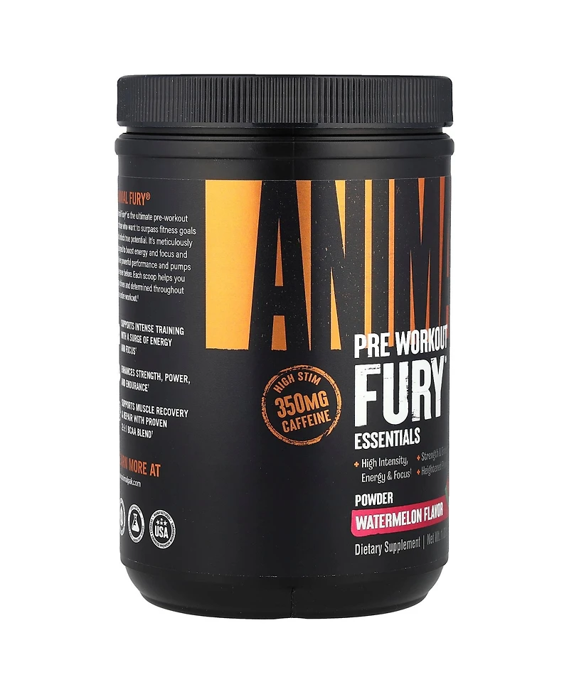 Animal Fury Essentials Pre Workout Watermelon