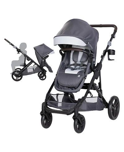 Baby Trend Baby Morph Single to Double Modular Stroller - Dash Grey