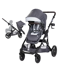 Baby Trend Baby Morph Single to Double Modular Stroller - Dash Grey