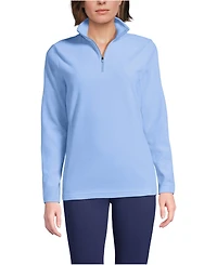 Lands' End Women's Anyweather Fleece Quarter Zip Pullover