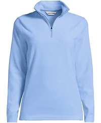 Lands' End Women's Anyweather Fleece Quarter Zip Pullover