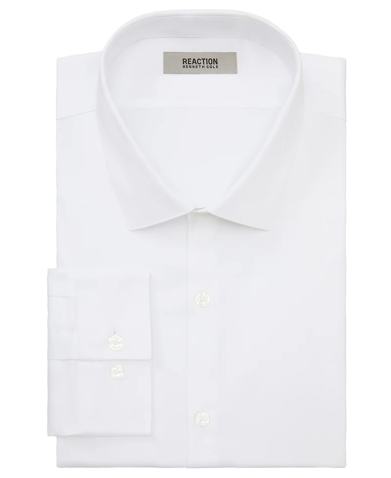 Kenneth Cole Reaction Men's Slim Fit Stretch Dress Shirt