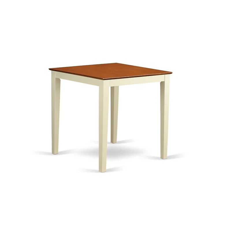 East West Furniture 3 Pc counter height set - Dining Table and 2 bar stools