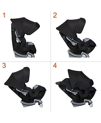 Baby Trend Baby Cover Me 4-In-1 Convertible Car Seat - Dark Moon