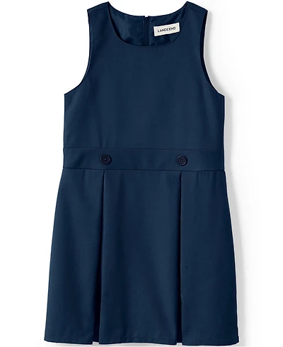 Lands' End Girls Plus Solid Jumper Top of Knee