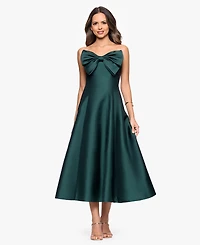 Betsy & Adam Women's Strapless Midi Dress