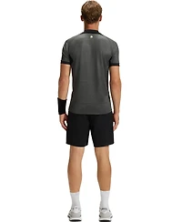 Boss by Hugo Men's Jersey Zip-Neck Slim-Fit Polo Shirt