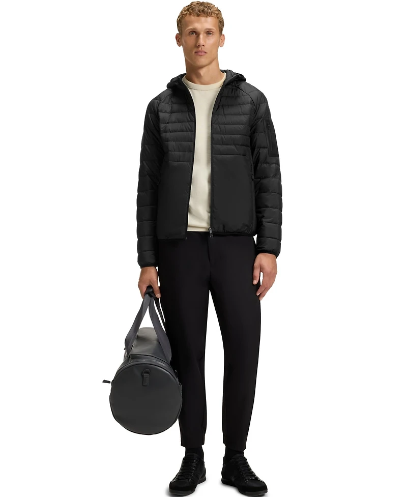 Boss by Hugo Boss Men's Water-Repellent Hooded Jacket