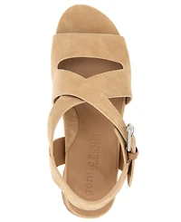 Gentle Souls Women's Mela Block Heel Dress Sandals