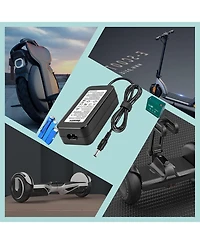 Urbanmax 42V 2A Electric Scooter Charger, Replacement for 36V Lithium Battery