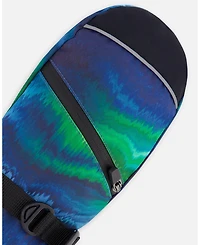 Deux par Boy Winter Mittens Teknik Aurora Borealis