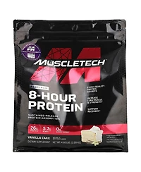 MuscleTech Platinum 8-Hour Protein Vanilla Cake
