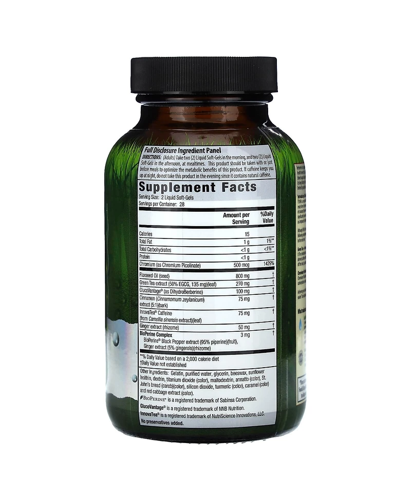 Irwin Naturals Berberine-Body + Fat Burner