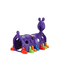 Feber Happy Caterpillar Colorful Tunnel Play Structure for Indoor and Outdoor Use- Climb and Crawl for Ages 2