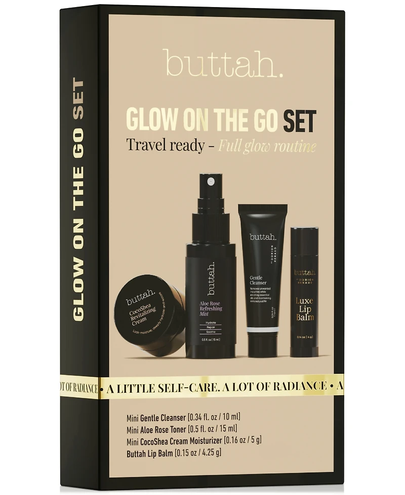 Buttah Skin 4-Pc. Glow On The Go Set