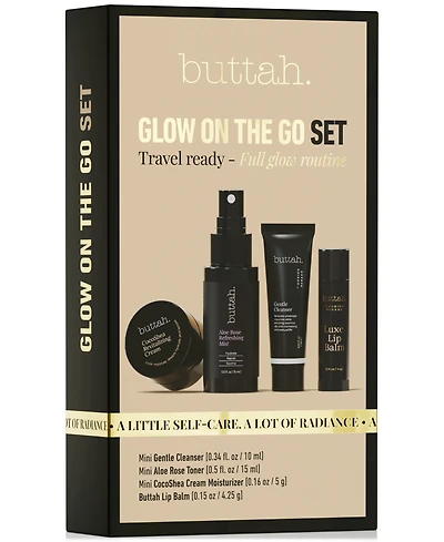 Buttah Skin 4-Pc. Glow On The Go Set