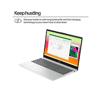 Hp 15.6″ Hd Touchscreen Laptop Bundle, Amd Ryzen 5 7520U, 8GB Ram, 256GB Ssd, for Student and Home Use w/Aux Hdmi Cable, Webroot Antivirus, 2-Y