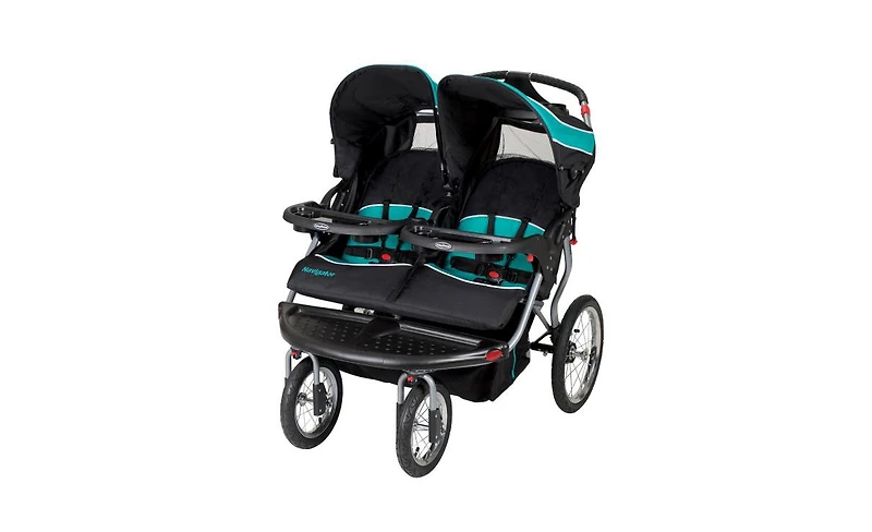 Baby Trend Navigator Double Jogger - Tropic (Blue/Teal)