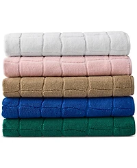 Lacoste Home Heritage Croc Scale Cotton Bath Towel, 30" x 56"