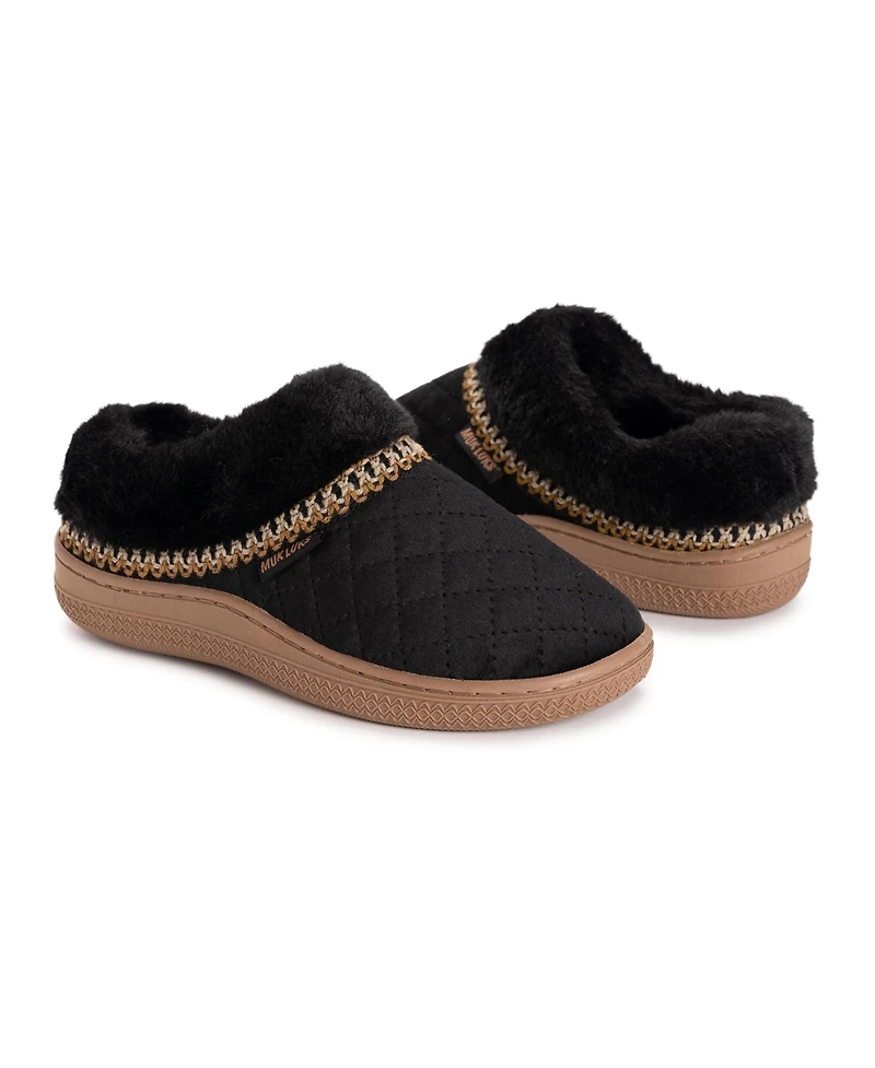 Muk Luks Women's Charlee Velvet Clog