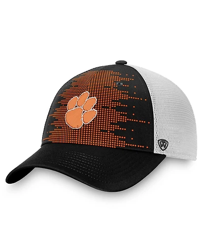 Top of the World Big Boys and Girls Orange Clemson Tigers Crushed Mesh Back Adjustable Hat