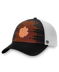 Top of the World Big Boys and Girls Orange Clemson Tigers Crushed Mesh Back Adjustable Hat