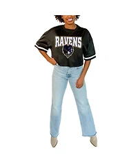 Gameday Couture Women's Black Baltimore Ravens Game Face Fashion Jersey