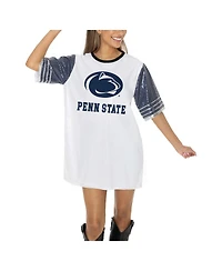 Gameday Couture Women's White Penn State Nittany Lions Full Sequin Jersey Dress